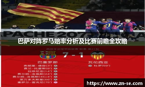 巴萨对阵罗马赔率分析及比赛前瞻全攻略